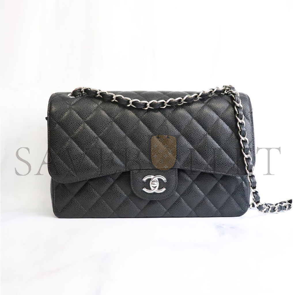 Ch*el master classic flap small black a01113 (23*14.5*6cm)